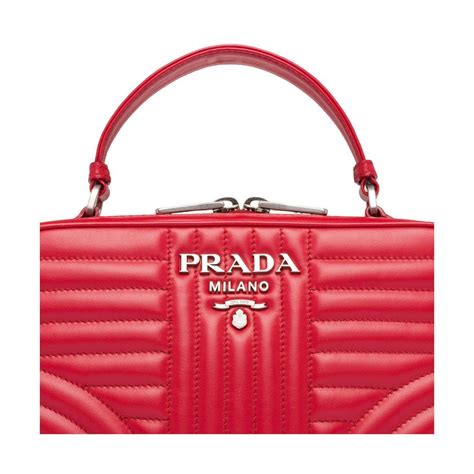 prada shoulder bag black red and brown|Prada diagramme leather shoulder bag.